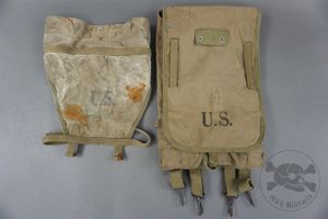 Original U.S. WWII M1910 Haversack With Pack Tail Both Dated …
