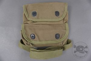 Original U.S. WWII Two-Pocket Grenade Pouch