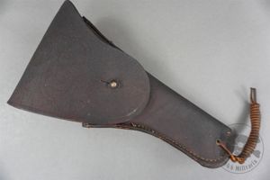 Original US WWI M1911 Leather Holster (Damaged) With Thigh Strap