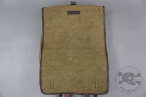 Original German WWII Tornister Backpack Dated 1942 With Shoulder Straps