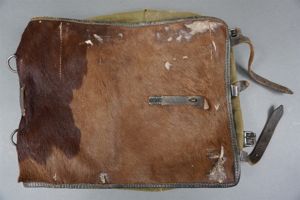 Original German WWII Tornister Backpack Without Shoulder Straps Dated 1941