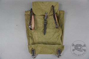Original Unissued German Late War Artillery Rucksack With Shoulder Straps …
