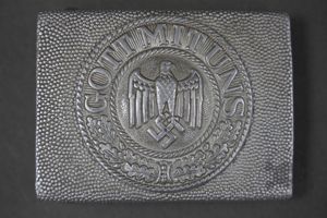 Original German WWII Heer EM/NCO Parade Belt Buckle Unmarked