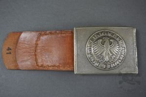 Original Post War Bundeswehr Belt Buckle By Overhoff & Cie …