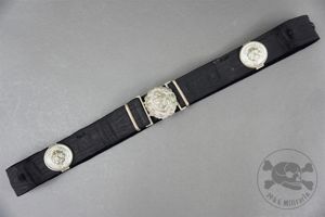 Original German WWII Kriegsmarine Administrative Officer's Belt With Buckle