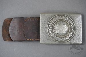 Original Weimar Republic Era Reichswehr Buckle With Marked Leather Tab …