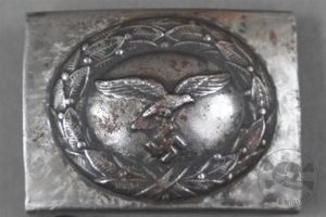 Original German WWII Luftwaffe Steel Belt Buckle By Schmöle & …