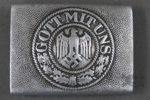 Original German WWII Heer Aluminum Belt Buckle (Koppelschloss) By R. …