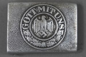Original German WWII Heer Aluminum Belt Buckle (Koppelschloss) By R. …