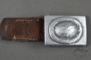 Original German WWII 2nd Model Luftwaffe Eagle Aluminum Buckle With …