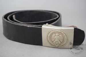 Original Third Reich Hitler Jugend Buckle With Prestoff Belt 100cm