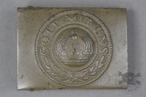 Unissued Original Imperial German WWI Army Steel Buckle