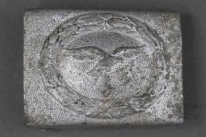 Original German WWII Luftwaffe Aluminum Belt Buckle By R. Sieper …