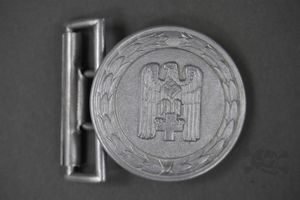 Original Pre-WWII German Red Cross (Deutsches Rotes Kreuz) Officer's Aluminum …