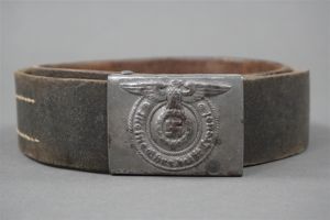 Original Waffen SS EM/NCO's Belt Buckle By Overhoff & Cie …