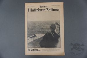Original German WWII Berliner Illustrierte Zeitung Newspaper (Berlin Illustrated Newspaper) …