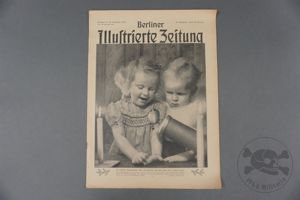 Original German WWII Berliner Illustrierte Zeitung Newspaper (Berlin Illustrated Newspaper) …
