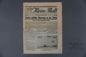 Original Third Reich Das Kleine Blatt Newspaper (The Little Paper) …