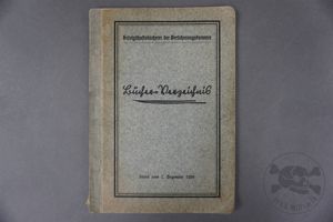 Original German WWII Soldier Directory Addendum Book 1938 Edition