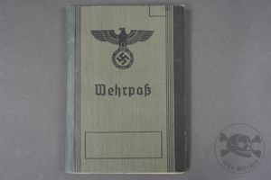 Unissued Original German WWII Wehrpass