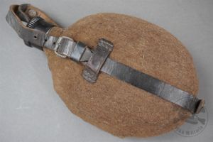 Original German WWII Pre War .7 Liter Canteen Without Cup