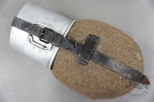 Original German WWII Early War .7-Liter Canteen with Cover & …