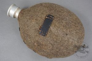 Original German WWII Mid/Late War .7 Liter Canteen Flask And …