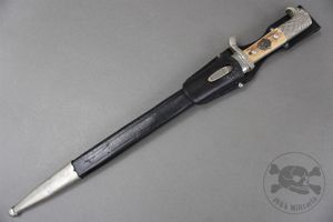 Original Third Reich Municipal Police Dress Bayonet By Alexander Coppel