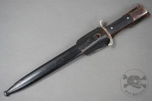 Original German WWII Fireman's (Feuerschutz) Dress Bayonet Long Model By …