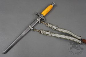 Original German WWII Heer Dagger With Hanger By Carl Eickhorn