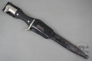 Original German WWII Infantry Unit Etched Dress Bayonet Short Model …