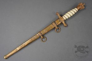 Original German WWII Kriegsmarine Dagger Made By WKC