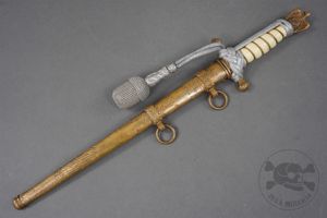 Original German WWII Kriegsmarine Dagger Made By WKC