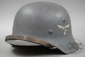 Original German WWII M42 Single Decal Luftwaffe ET64