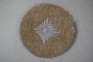 Original German WWII Heer (Army) Tropical Oberschütze Sleeve Pip (Dienstgradabzeichen)
