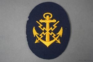 Unissued Original German WWII Kriegsmarine Teletypist NCO's Career Sleeve Insignia