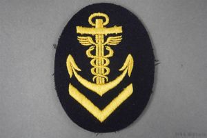 Unissued Original German WWII Kriegsmarine Senior Administrative NCO's Career Sleeve …