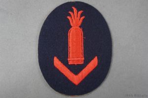 Unissued Original German WWII Kriegsmarine Gun Chief of Medium Artillery …