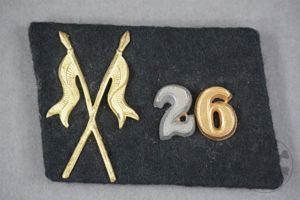 Original Third Reich NSKK Collar Tab For Reiter 26