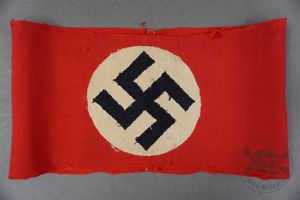 Original Third Reich NSDAP Armband With Woven Insignia