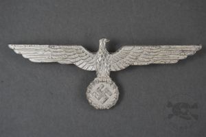 Unissued Original German WWII Kriegsmarine Metal Breast Eagle