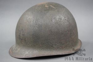 Original US WWII M1 Swivel Bale Helmet With Chinstrap & …