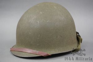 Original US WWII M1 Swivel Bale Helmet With Chinstrap & …