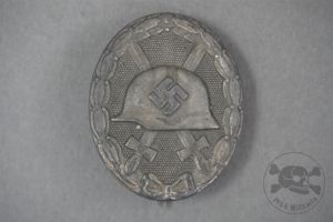 Original German WWII Silver Wound Badge Marked L/11