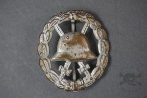 Original Imperial German WWI Cut Out Silver Wound Badge