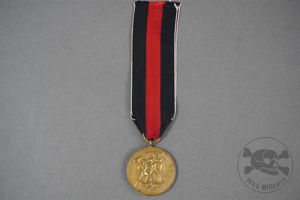 Original German WWII Commemorative Medal Of 1 October 1938