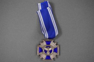 Original Third Reich NSDAP 15 Year Long Service With Ribbon