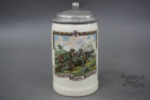 Original Third Reich 'In Memory of My Service' Machine Gun …