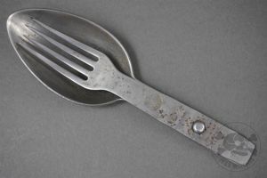 Original German WWII Fork & Spoon Combination Marked And Dated …