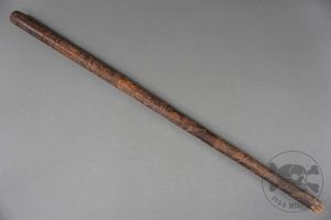 Original German WWII Russian Front Hand Carved 'Wolchowstok' Walking Stick …